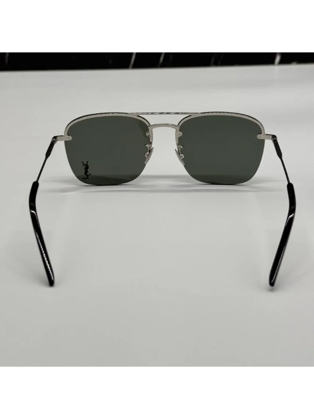 Saint Laurent SL309M 006 Unisex Pilot Frame Sunglasses